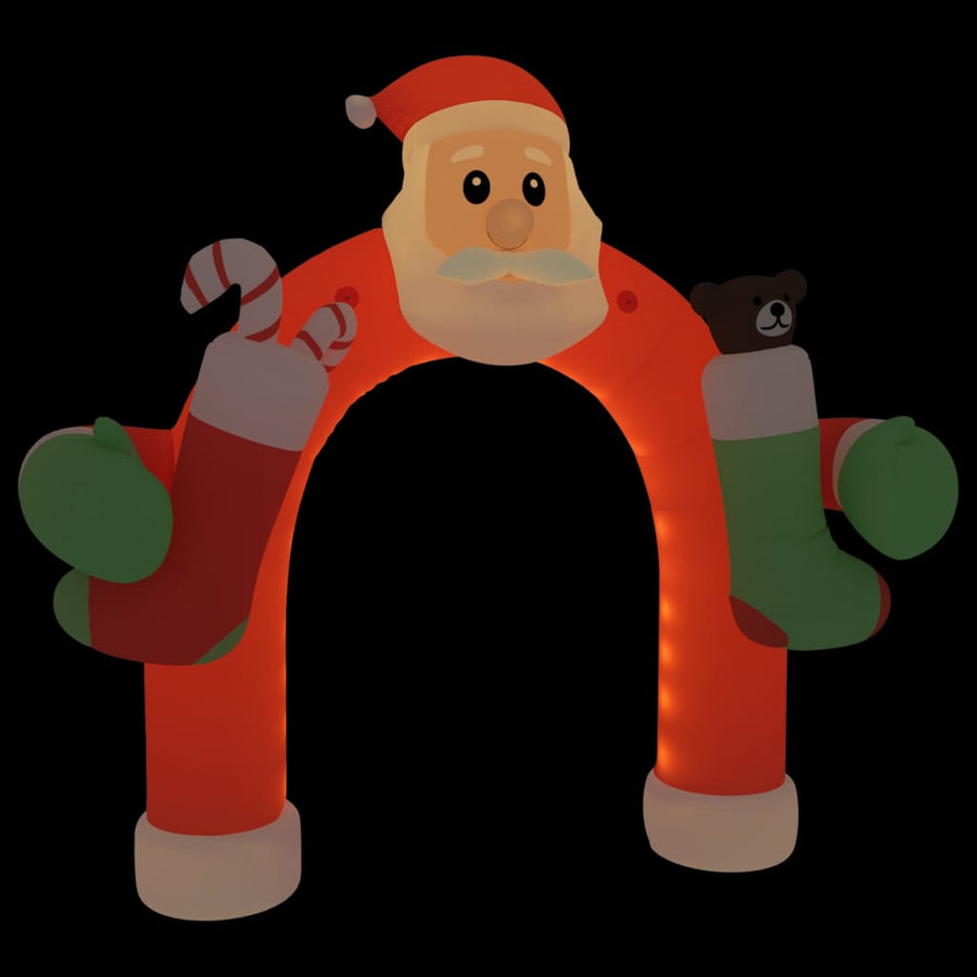 Kerstboog Opblaasbaar Met Led's 320 Cm 1
