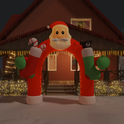 Kerstboog Opblaasbaar Met Led's 320 Cm 1