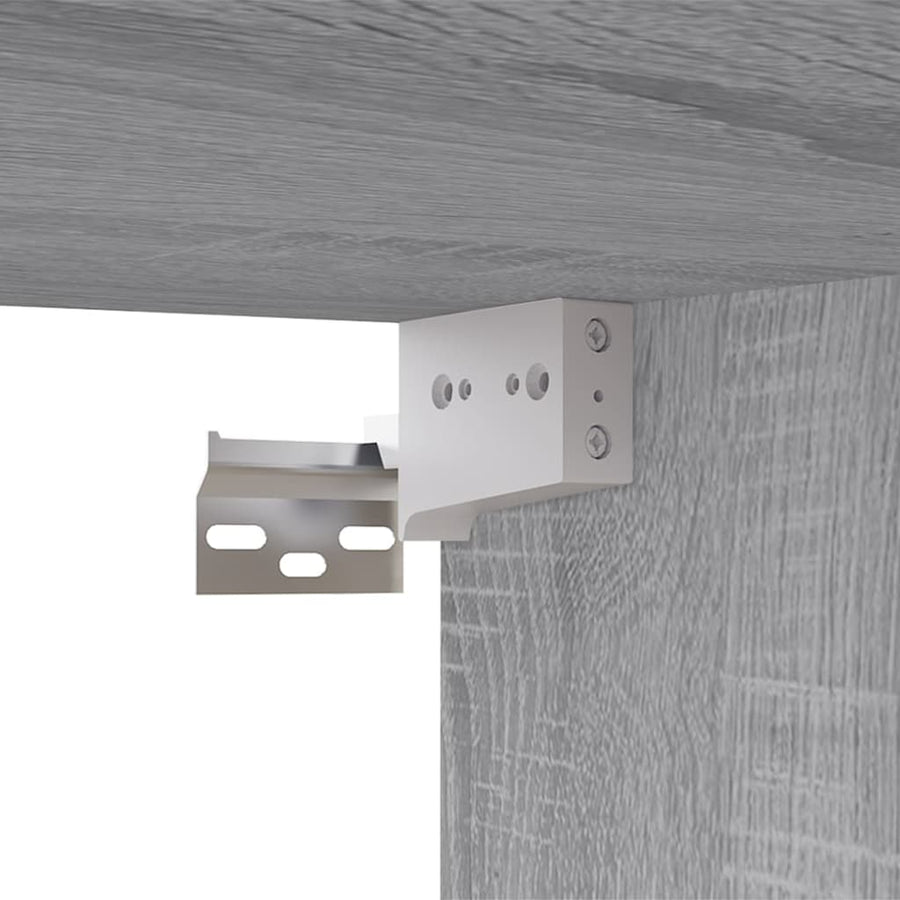 Tv-meubelen 8 st 60x30x30 cm bewerkt hout grijs sonoma eiken