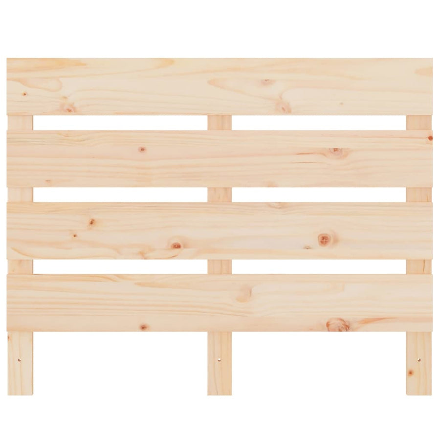 Bedframe Zonder Matras Massief Grenenhout 90 x 200 cm Naturel