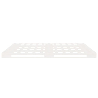 Bedframe Zonder Matras Massief Grenenhout 140 x 200 cm Wit