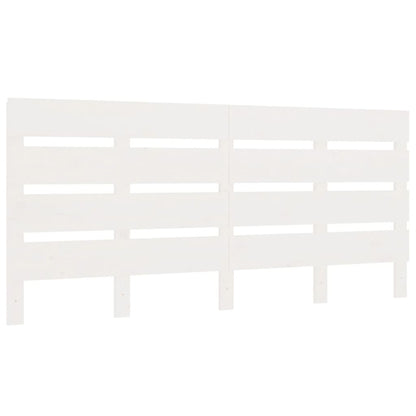 Bedframe Zonder Matras Massief Grenenhout 140 x 200 cm Wit