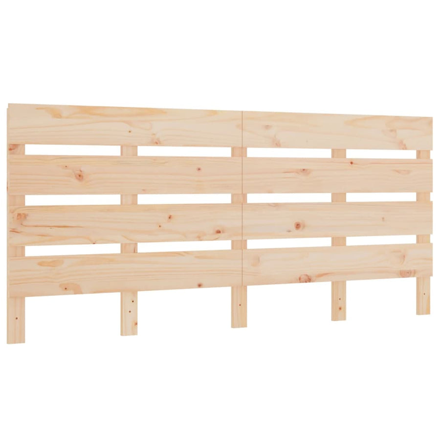 Bedframe Massief Grenenhout 160 x 200 cm Naturel