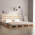 Bedframe Massief Grenenhout 160 x 200 cm Naturel