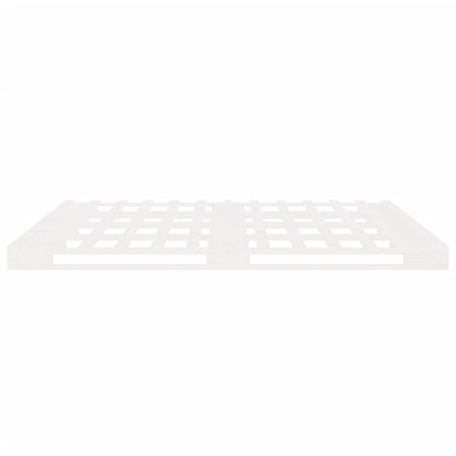 Bedframe Massief Grenenhout 160 x 200 cm Wit