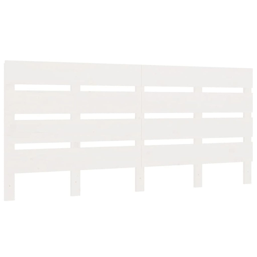 Bedframe Massief Grenenhout 160 x 200 cm Wit