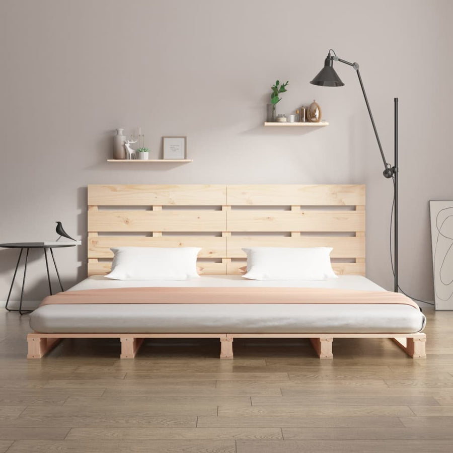 Bedframe Massief Grenenhout 6Ft Super King 180 x 200 cm Naturel
