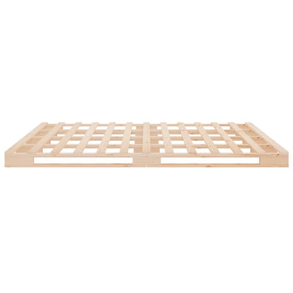 Bedframe Massief Grenenhout 6Ft Super King 180 x 200 cm Naturel