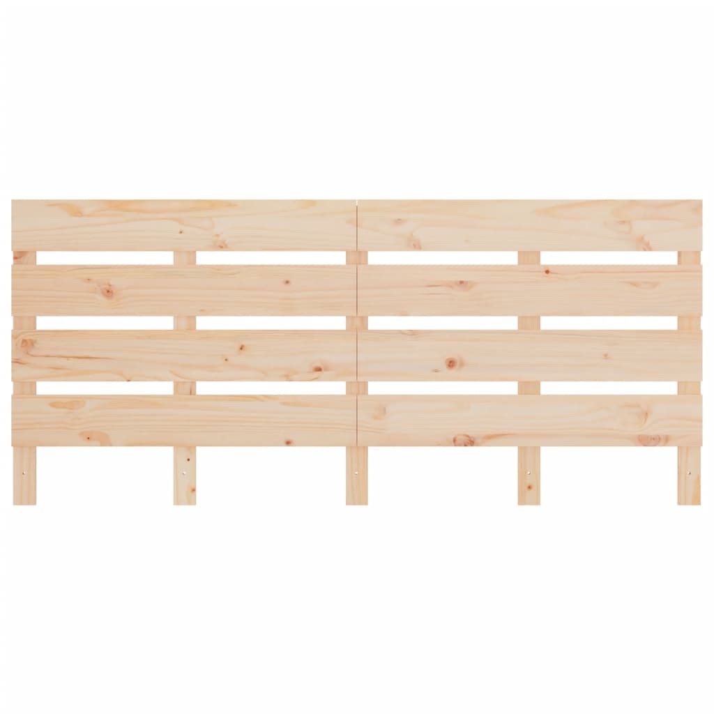 Bedframe Massief Grenenhout 6Ft Super King 180 x 200 cm Naturel