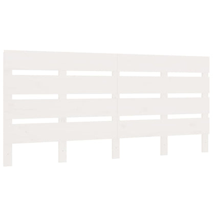 Bedframe Zonder Matras Massief Grenenhout 200 x 200 cm Wit