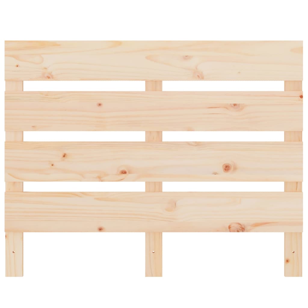 Bedframe Massief Grenenhout 75 x 190 cm Naturel