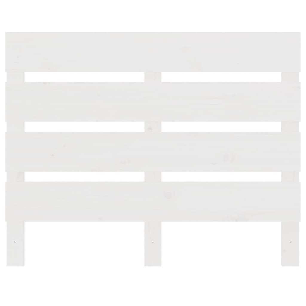 Bedframe Massief Grenenhout 2Ft6 Small Single 75 x 190 cm Wit