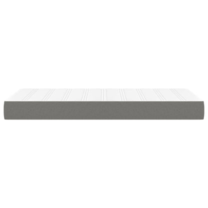 Pocketveringmatras 80x200x20 cm stof donkergrijs