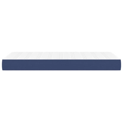Pocketveringmatras 80x200x20 cm stof blauw