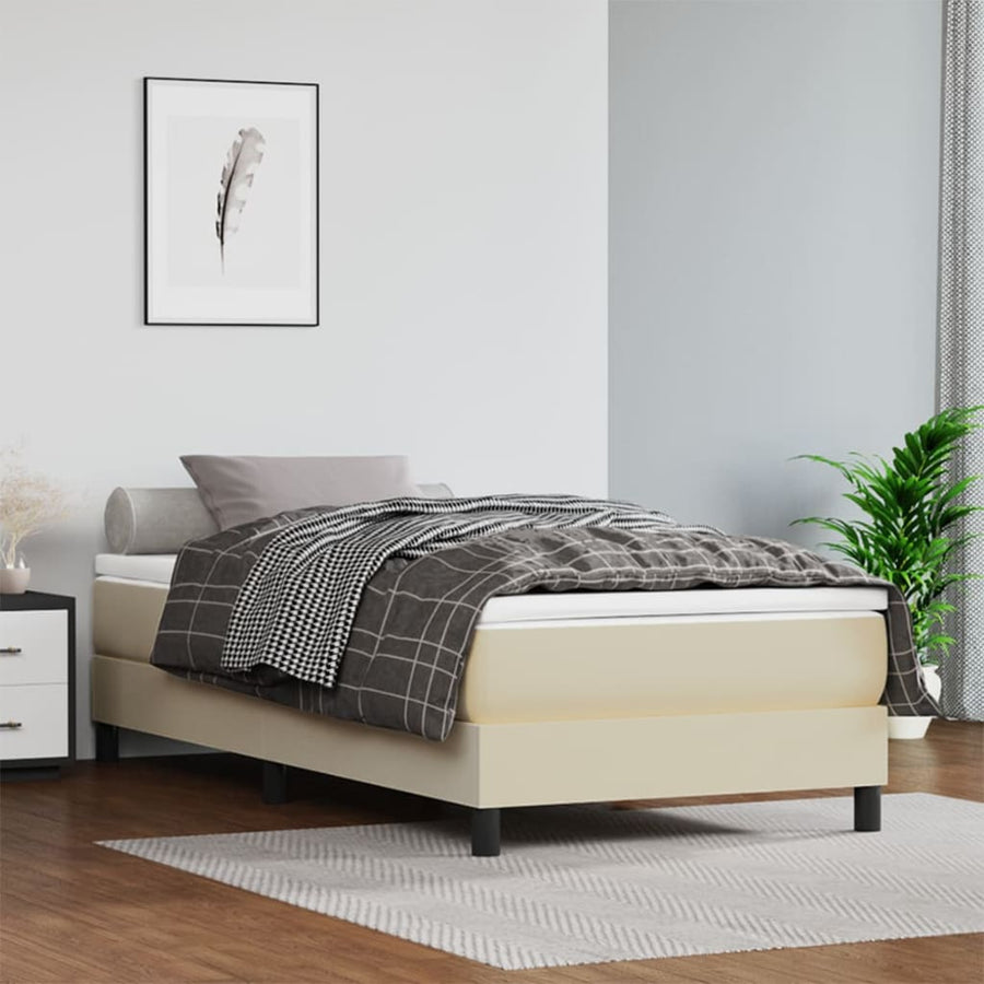 Pocketveringmatras 80X200X20 Cm Kunstleer Kleurig 80 x 200 cm