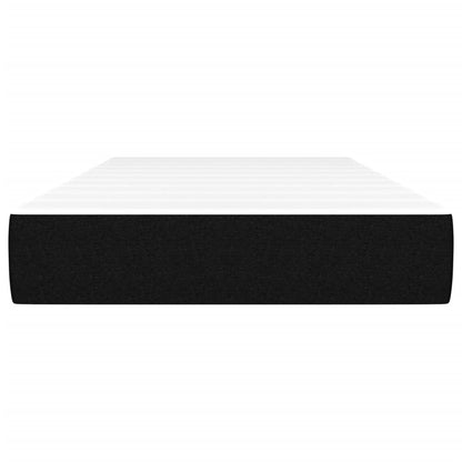 Pocketveringmatras 90x190x20 cm stof zwart
