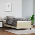 Pocket Sprung Mattress 90x190x20 cm Faux Leather Colorful 90 x 190 cm