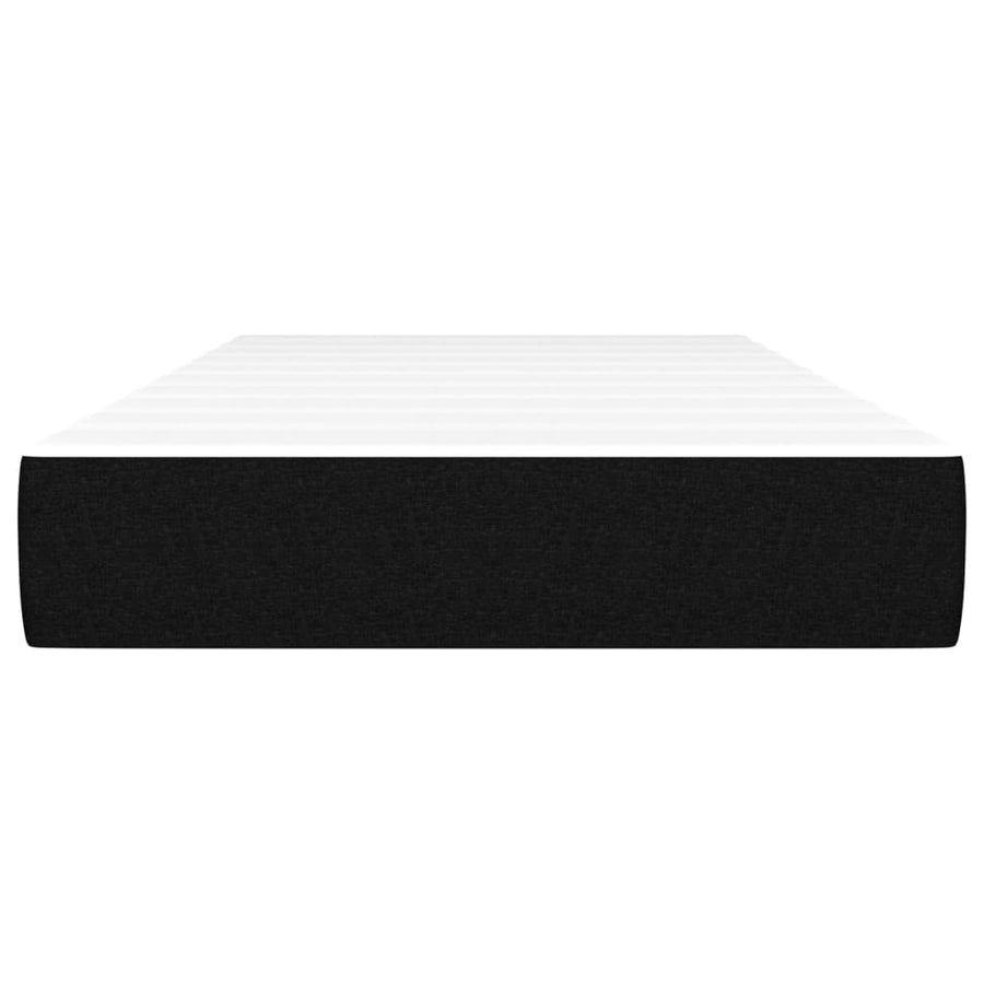 Pocketveringmatras 90x200x20 cm stof zwart