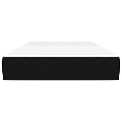 Pocketveringmatras 100x200x20 cm stof zwart