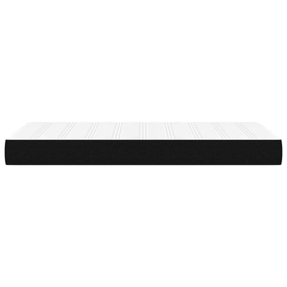 Pocketveringmatras 100x200x20 cm stof zwart