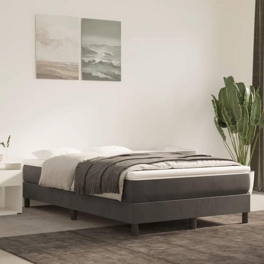 Pocketveringmatras 80X200X20 Cm Fluweel Donkergroen