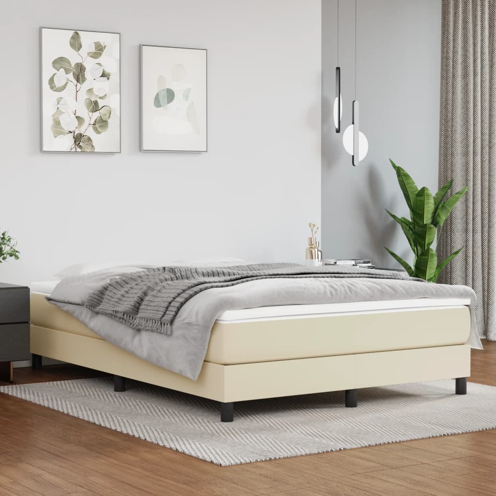 Pocketveringmatras 140X190X20 Cm Kunstleer Kleurig 140 x 190 cm