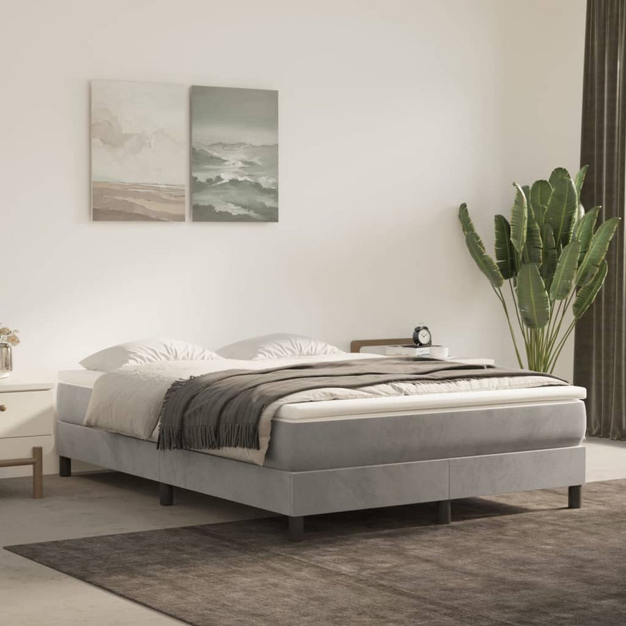 Pocketveringmatras 80X200X20 Cm Fluweel Donkergroen