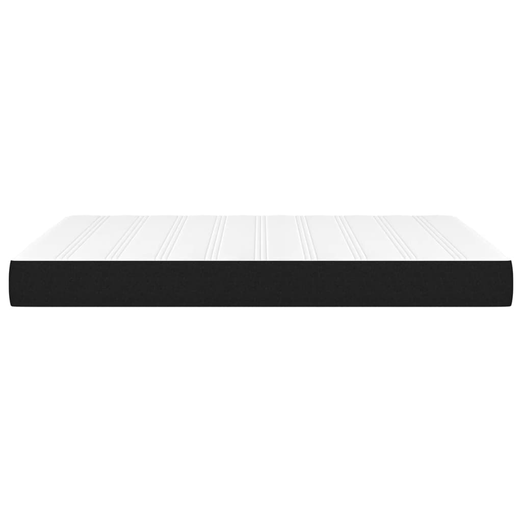 Pocketveringmatras 140x200x20 cm stof zwart