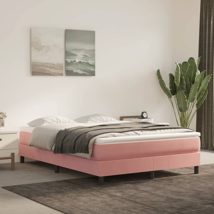 Pocketveringmatras 80X200X20 Cm Fluweel Donkergroen