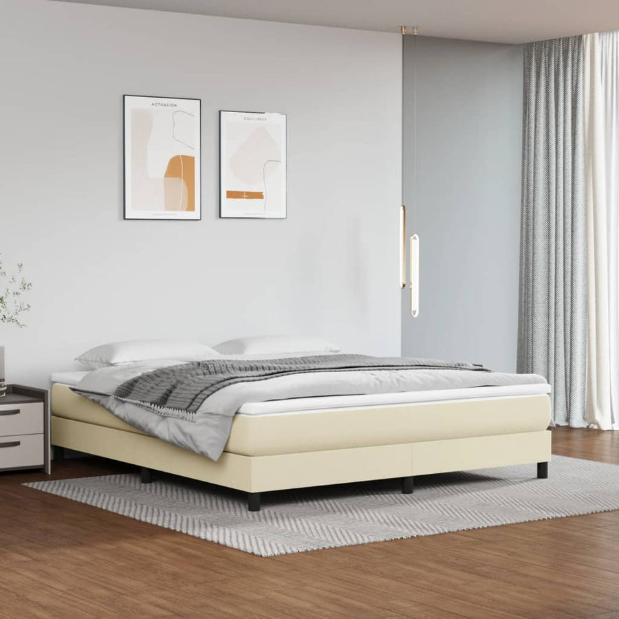 Pocketveringmatras 160X200X20 Cm Kunstleer Kleurig 160 x 200 cm