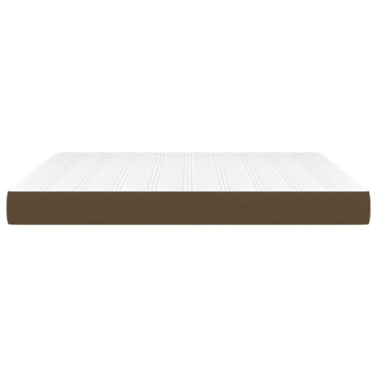 Pocketveringmatras 160X200X20 Cm Stof Donkerbrui8 180 x 200 cm Donkerbruin