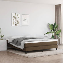 Pocketveringmatras 160X200X20 Cm Stof Donkerbrui8 180 x 200 cm Donkerbruin