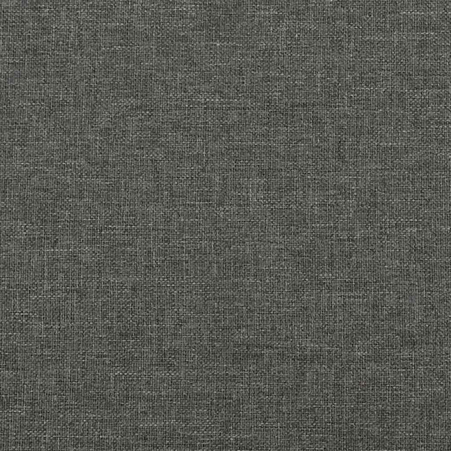 Pocketveringmatras medium twin 100x190x20 cm stof donkergrijs