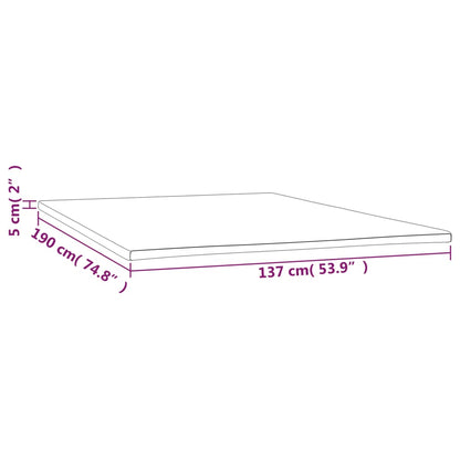 Topmatras full 137x190x5 cm