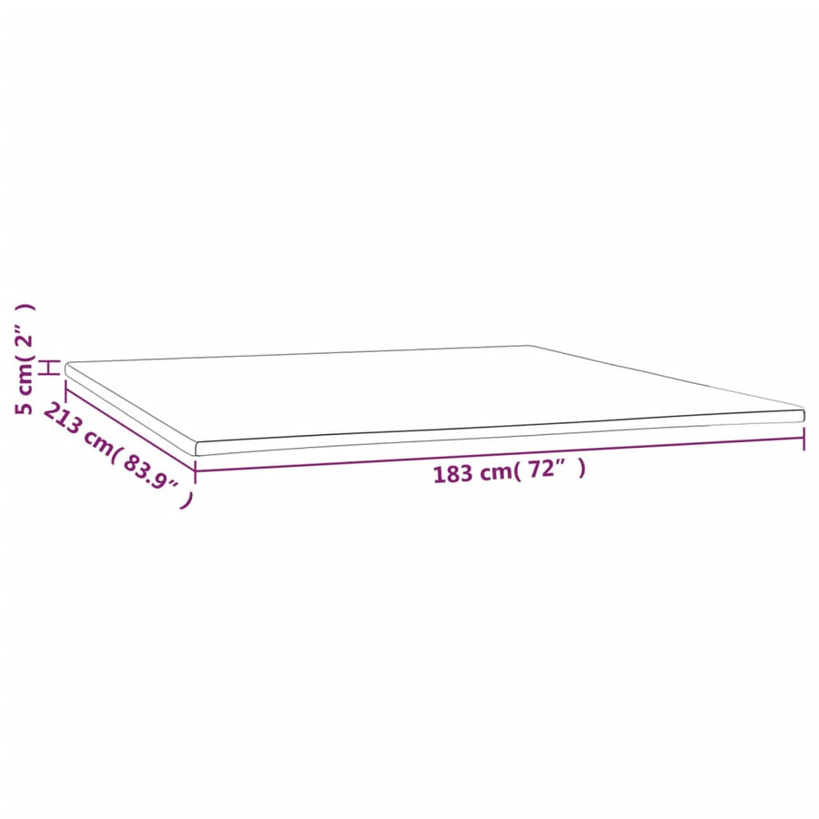 Topmatras california king 183x213x5 cm