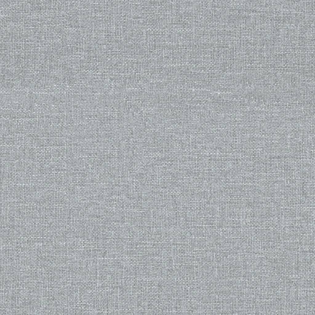 Massagestoel stof lichtgrijs