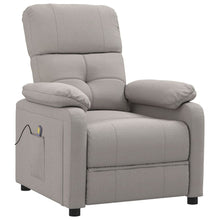 Massagestoel stof taupe