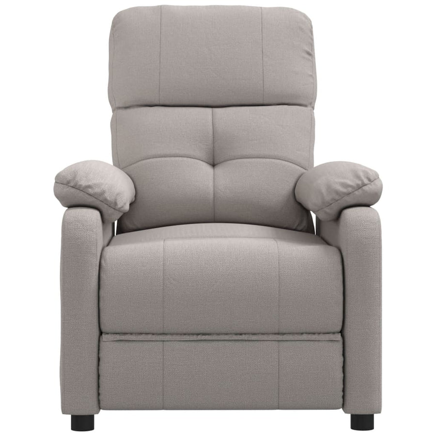 Massagestoel stof taupe