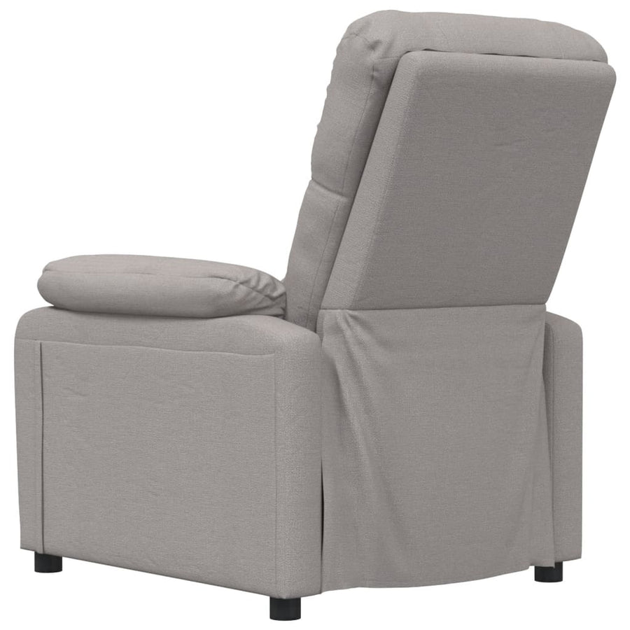 Massagestoel stof taupe