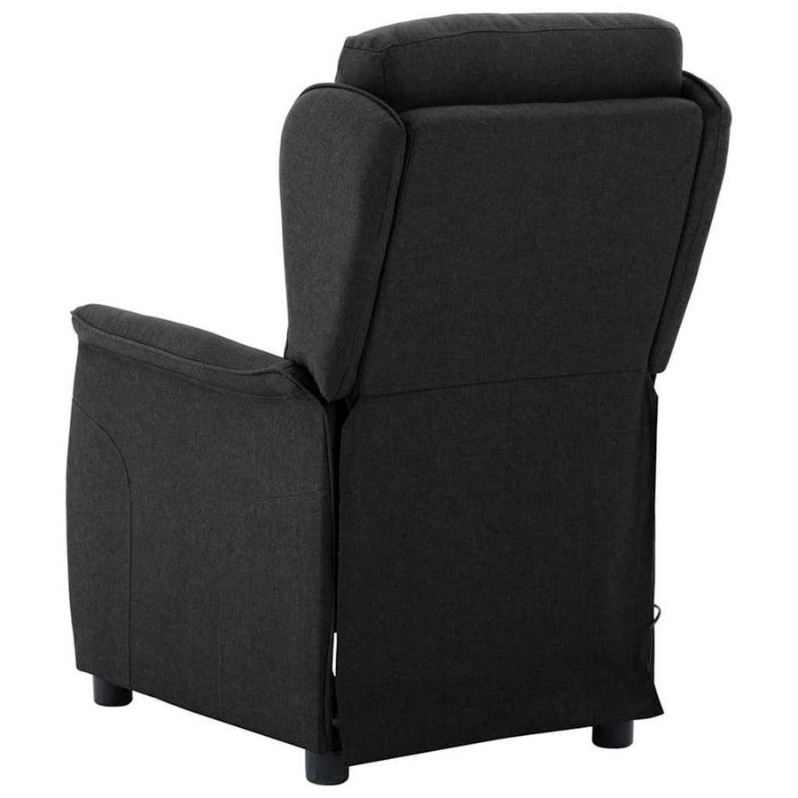 Massagestoel Met Kussen 93.5 X 67.5 X 101.5 Cm Stof Zwart