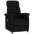 Massagestoel zwart 70.5x96.5x95 cm met kussen