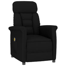Massagestoel Met Kussen 70.5 X 96.5 X 95 Cm Kunstleer Zwart