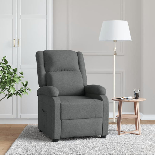 Fauteuil Verstelbaar Stof Donkergrijs