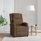 Fauteuil Verstelbaar Stof Bruin