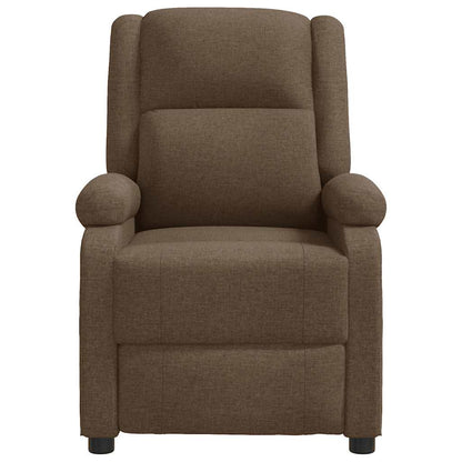 Massagestoel stof bruin