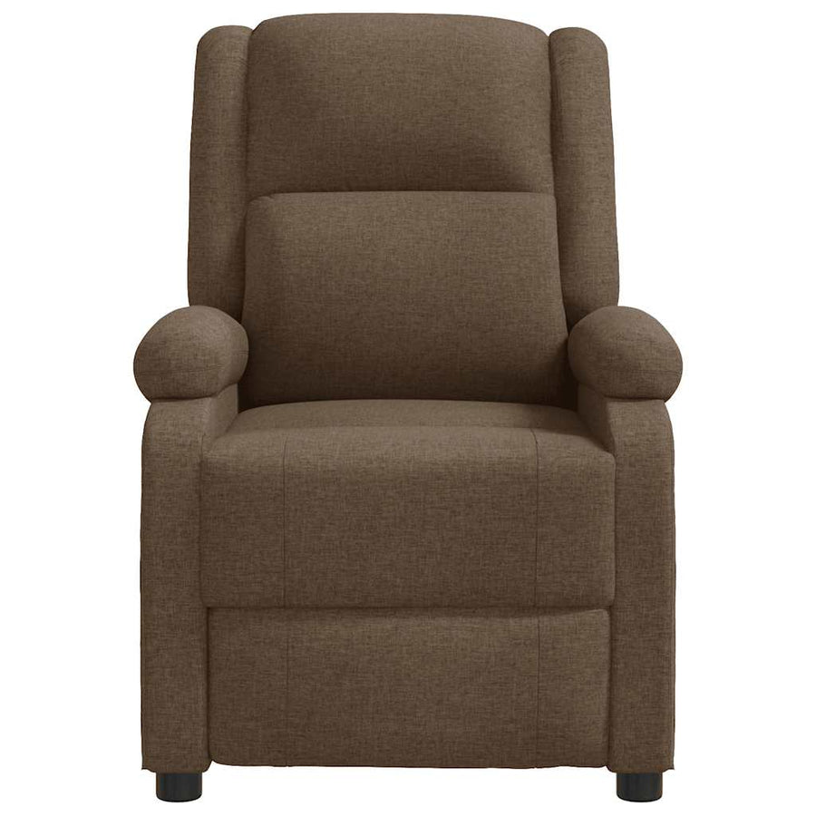 Massagestoel stof bruin