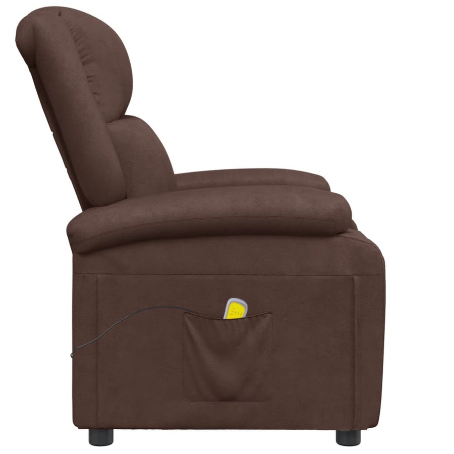 Massagestoel Kunstleer Bruin