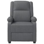 Massagestoel kunstleer antraciet 70x93x98 cm
