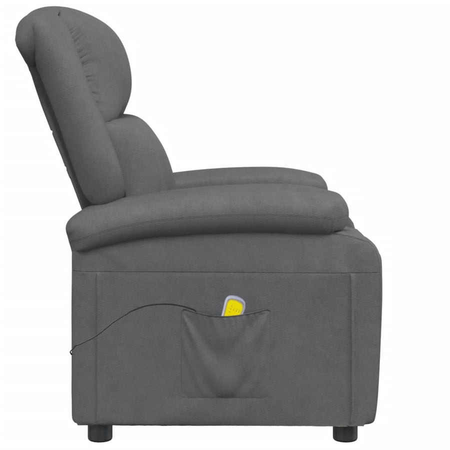 Massagestoel Kunstleer Antracietkleurig
