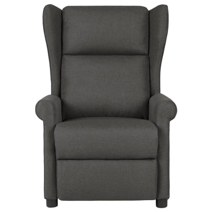 Massagestoel Stof Donkergrijs